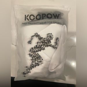 Koopow size Medium 3 pack of boys protective briefs for sports.